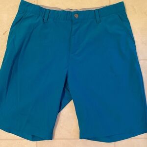 blue Adidas shorts